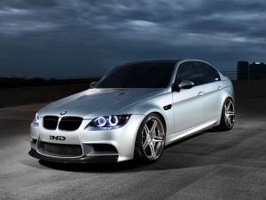 BMW M3 Sedan Silver Ghost by IND Distribution